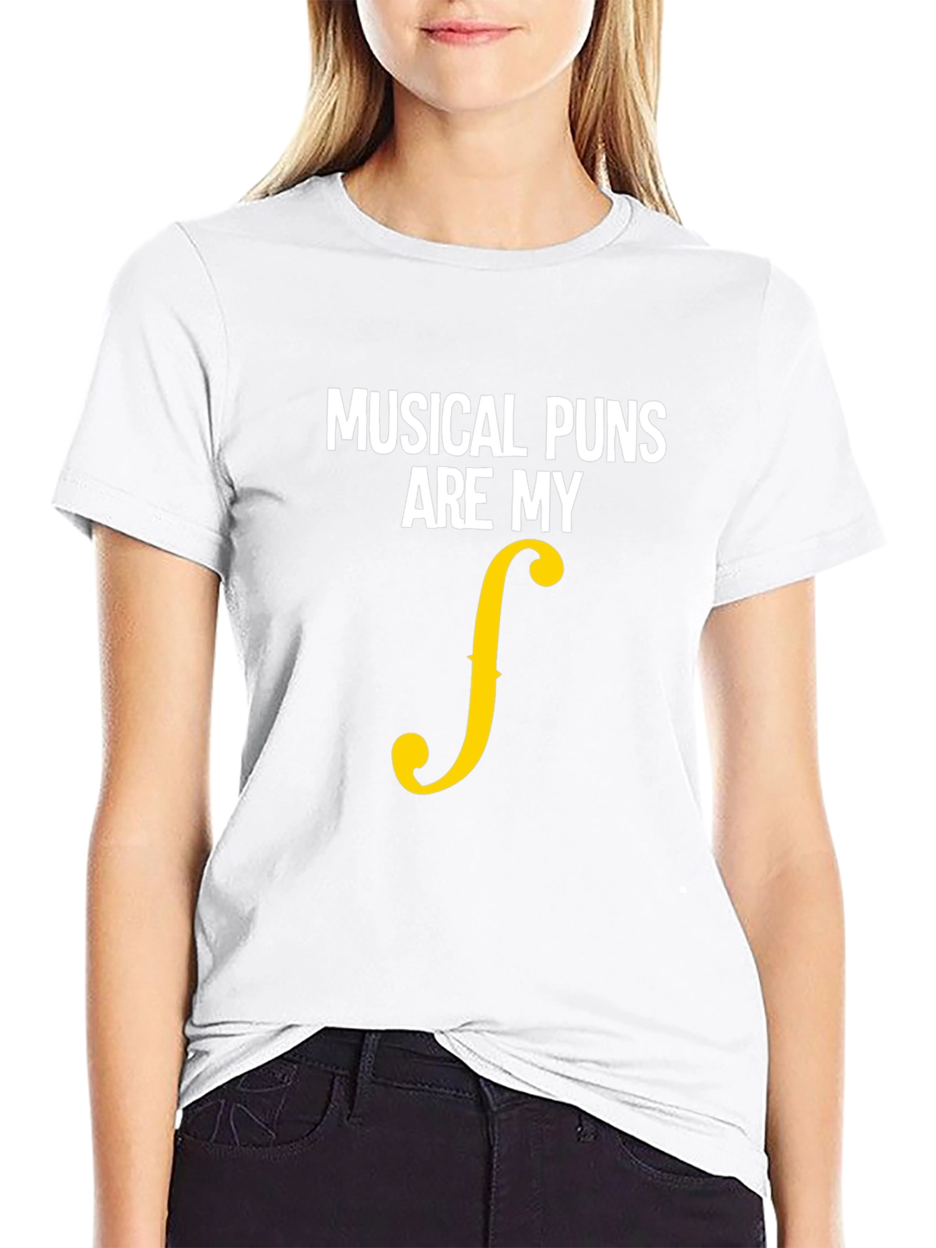 Musical Puns Are My Forte Funny T-Shirt