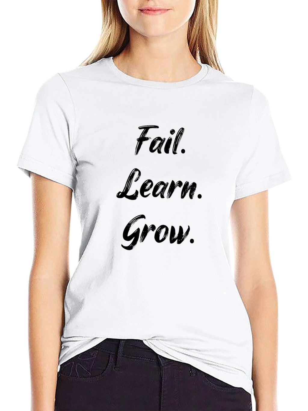 Fail Learn Grow Motivational T-Shirt