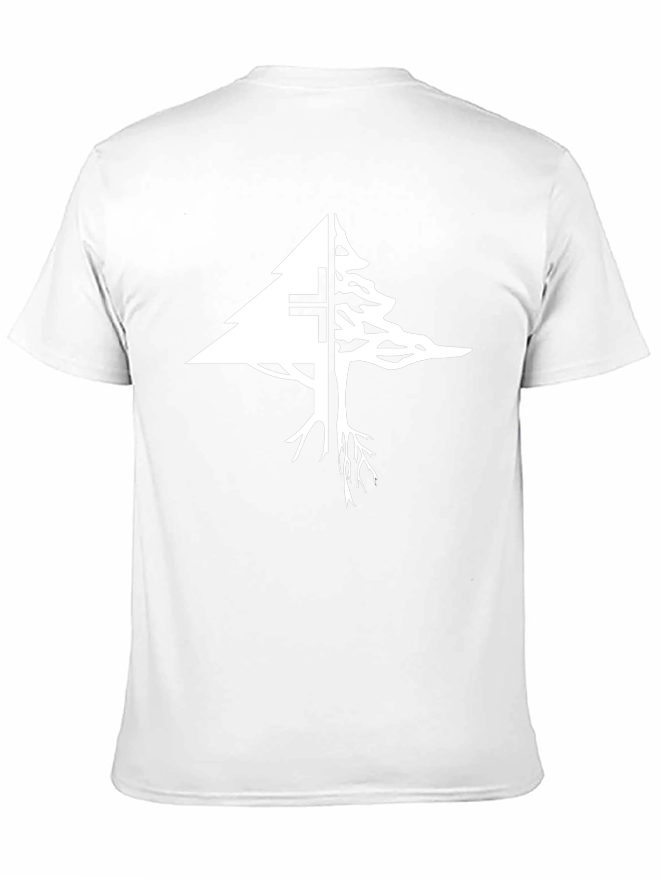 Lebanon Cedar Tree Cross Graphic T-Shirt