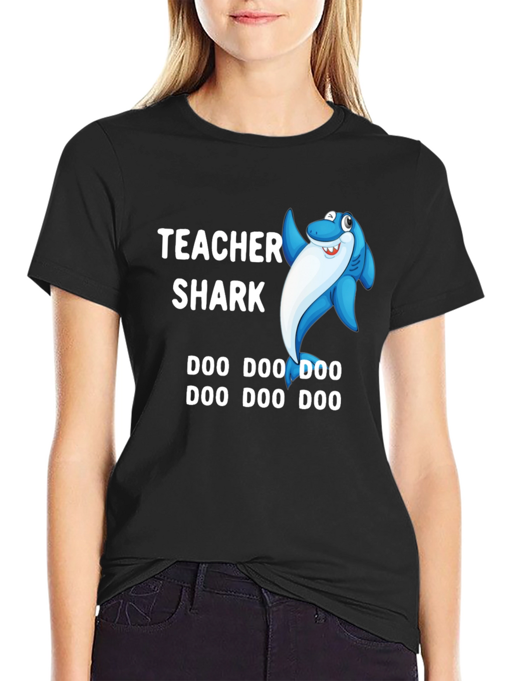 Teacher Shark Doo Doo T-Shirt - Cute & Fun