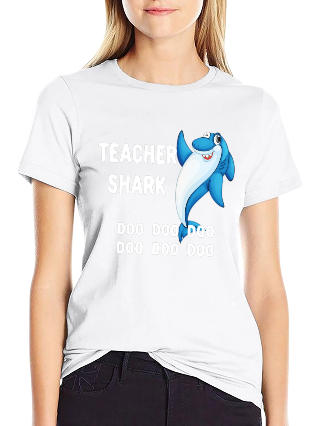 Teacher Shark Doo Doo T-Shirt - Cute & Fun