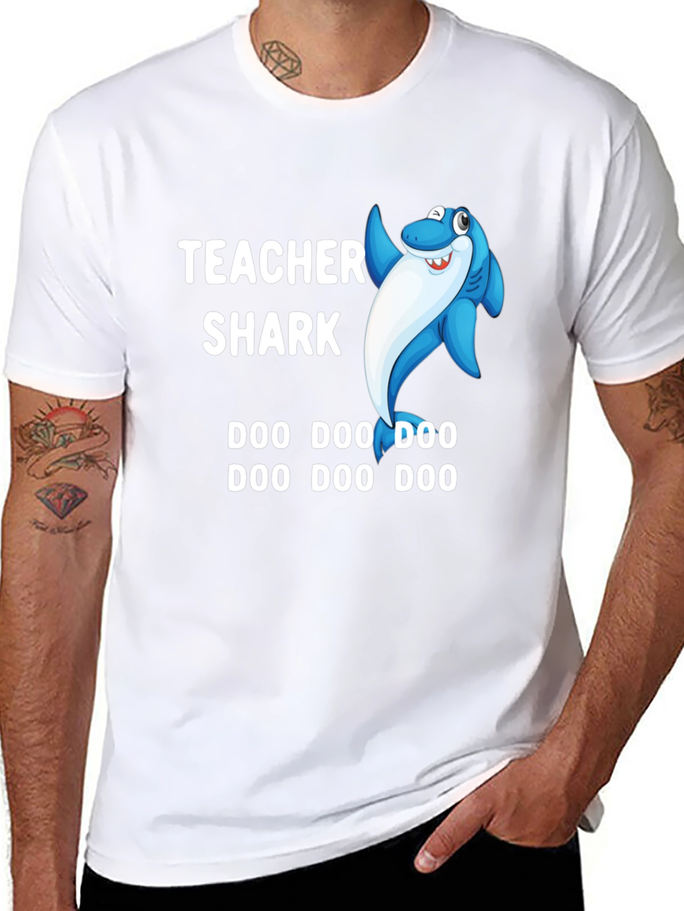 Teacher Shark Doo Doo T-Shirt - Cute & Fun
