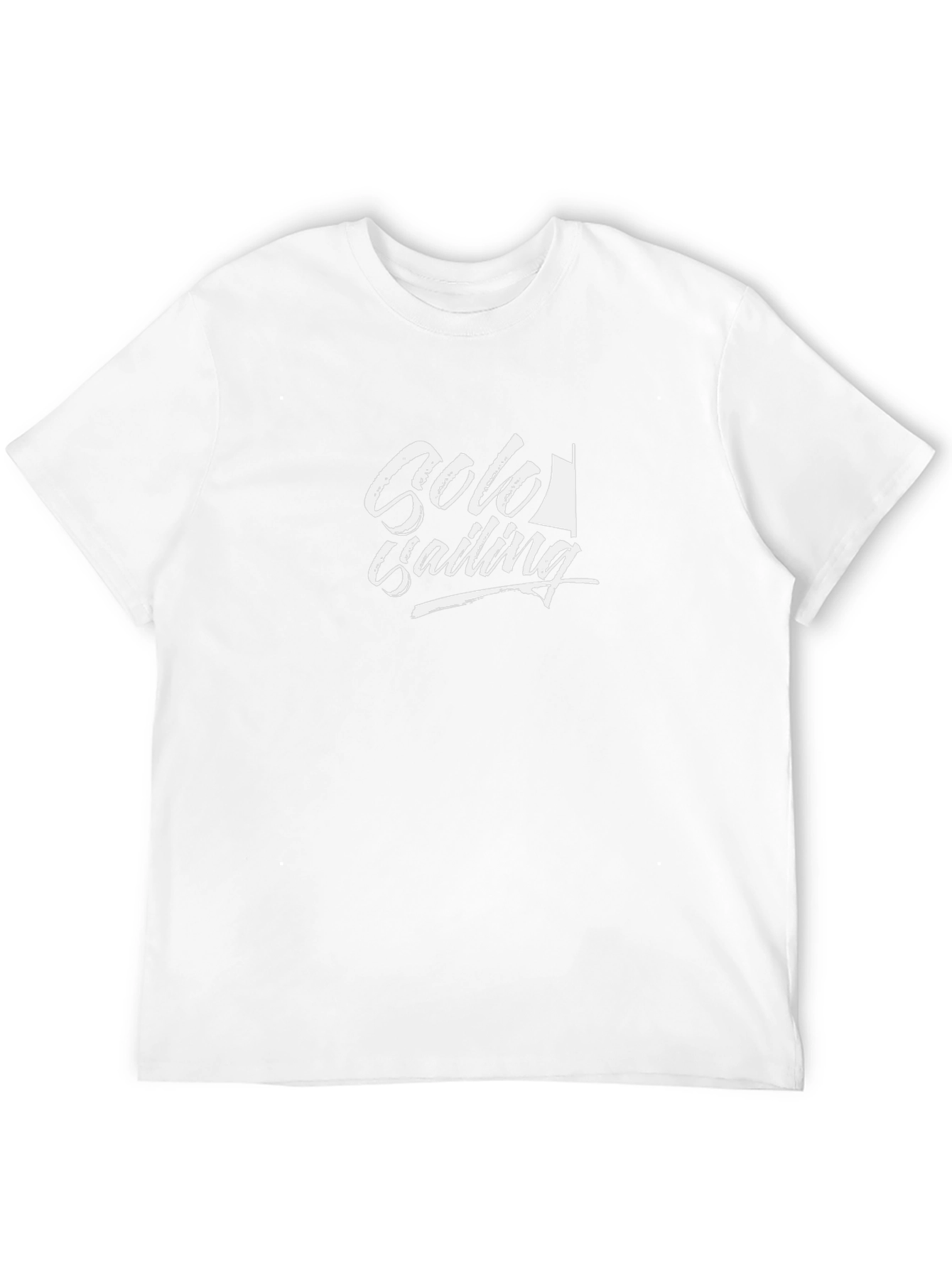 Solo Sailing Graphic Black T-Shirt