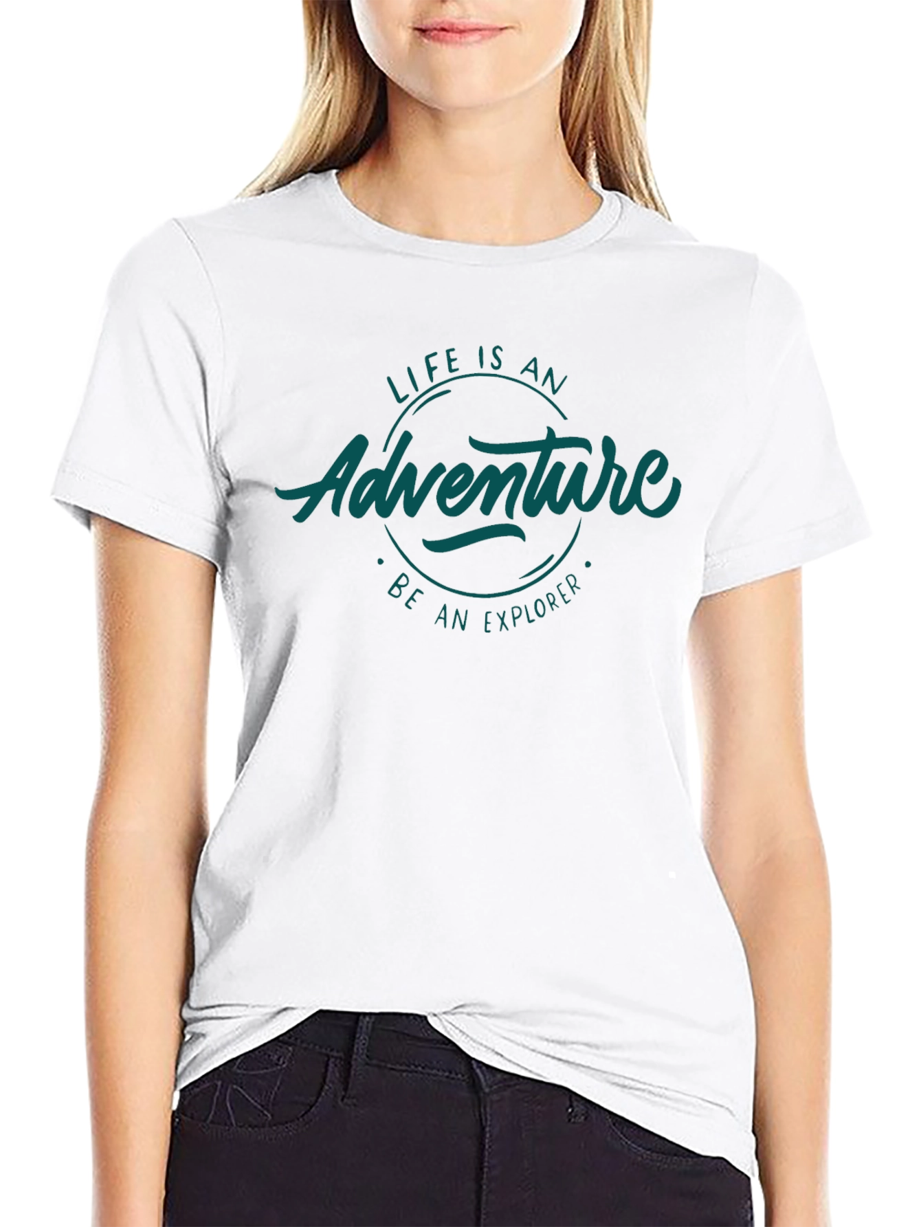 Adventure Seeker Black T-Shirt