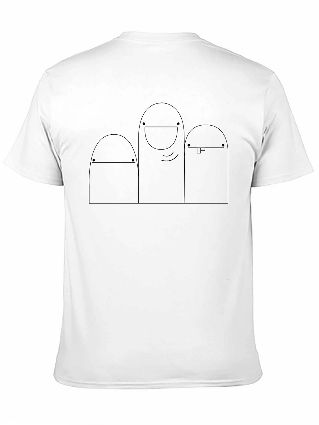 Minimalist Line Art T-Shirt