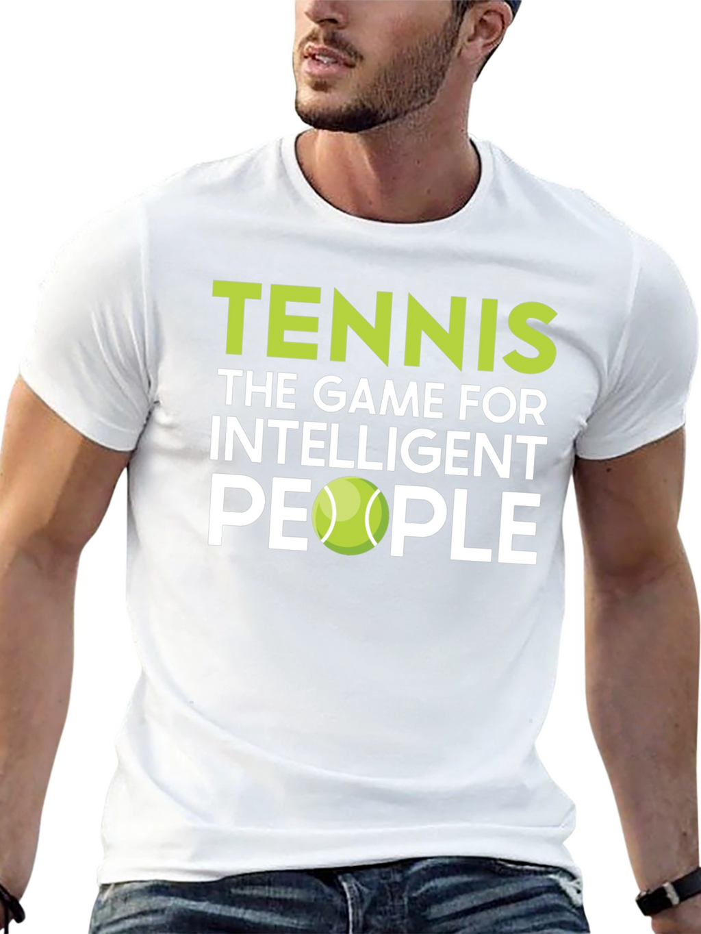 Tennis Intelligent People T-Shirt
