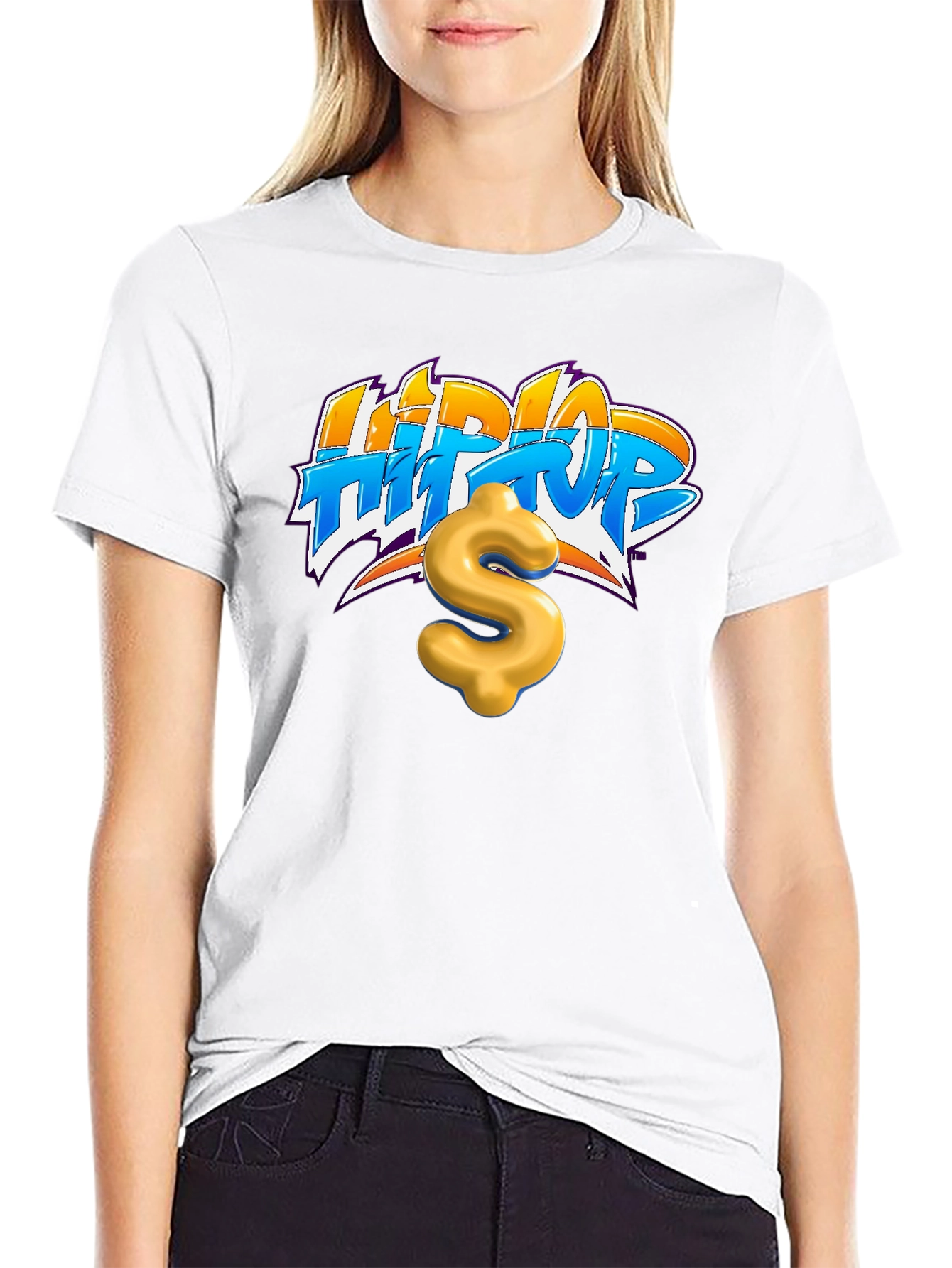 Hip Hop Money Graphic Tee