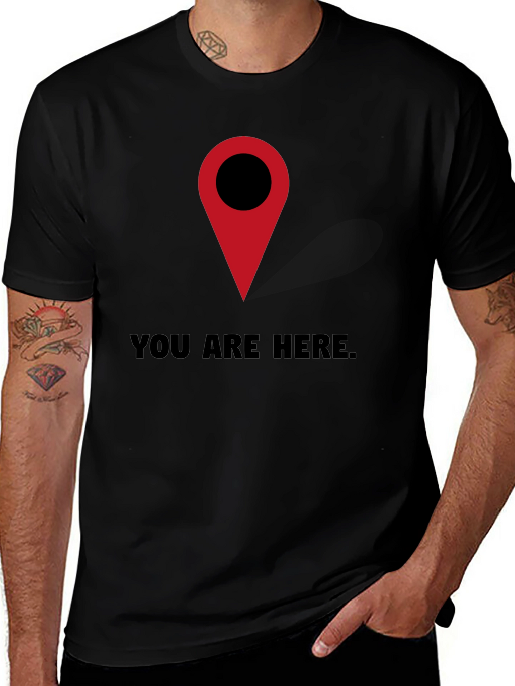 You Are Here Graphic T-Shirt