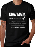 Krav Maga Definition T-Shirt: Martial Arts Humor