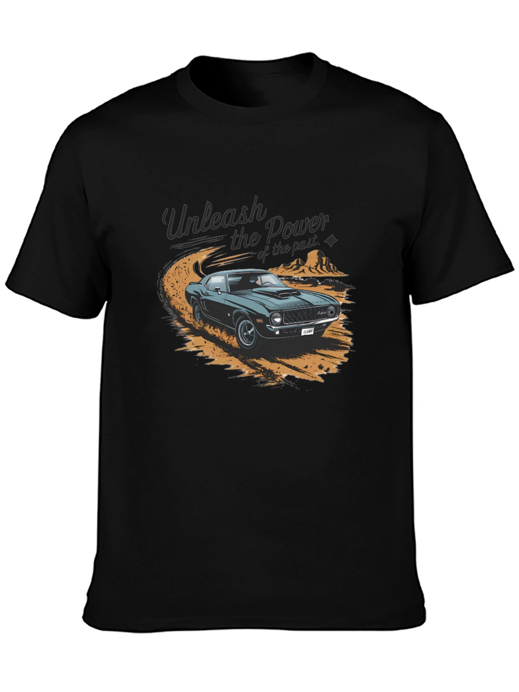 Unleash the Power Car Graphic T-Shirt