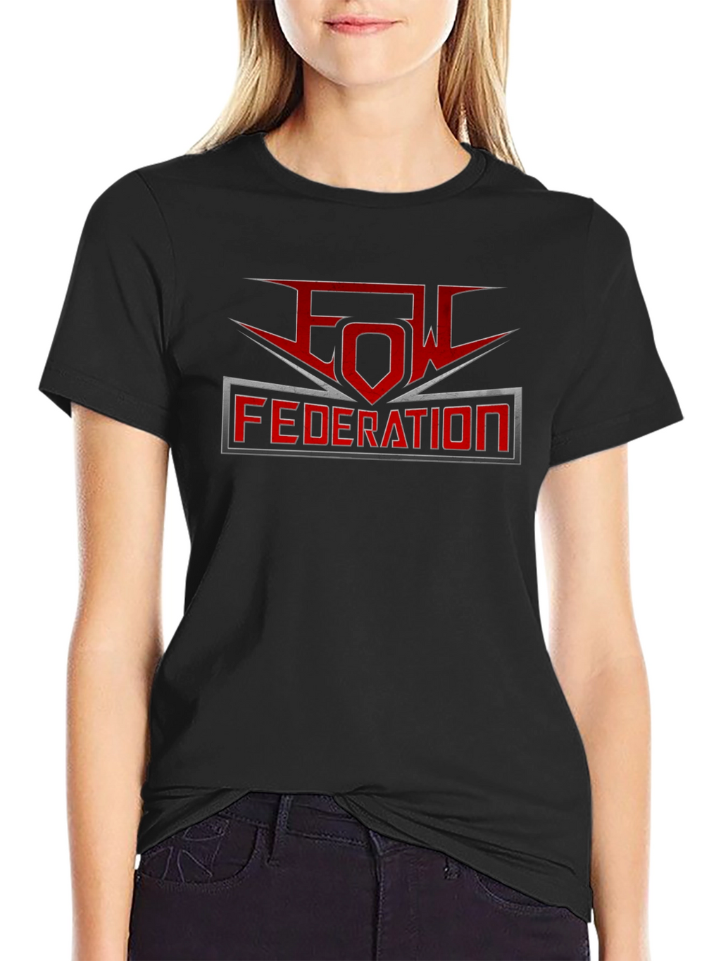 Federation Logo Black T-Shirt