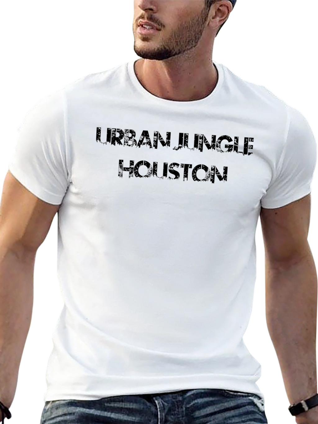 Urban Jungle Houston Black T-Shirt