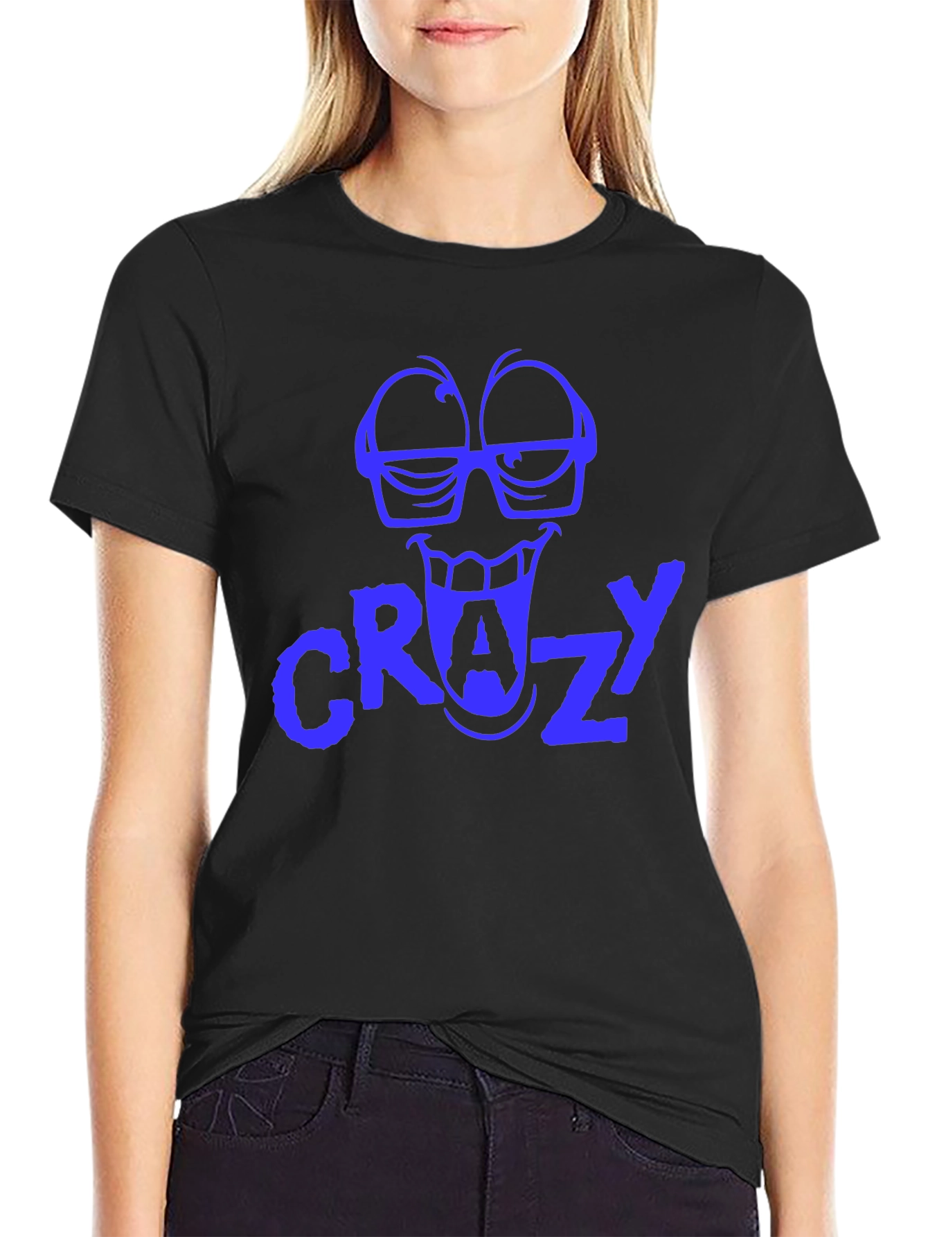 Crazy Graphic T-Shirt - Soft Cotton Tee