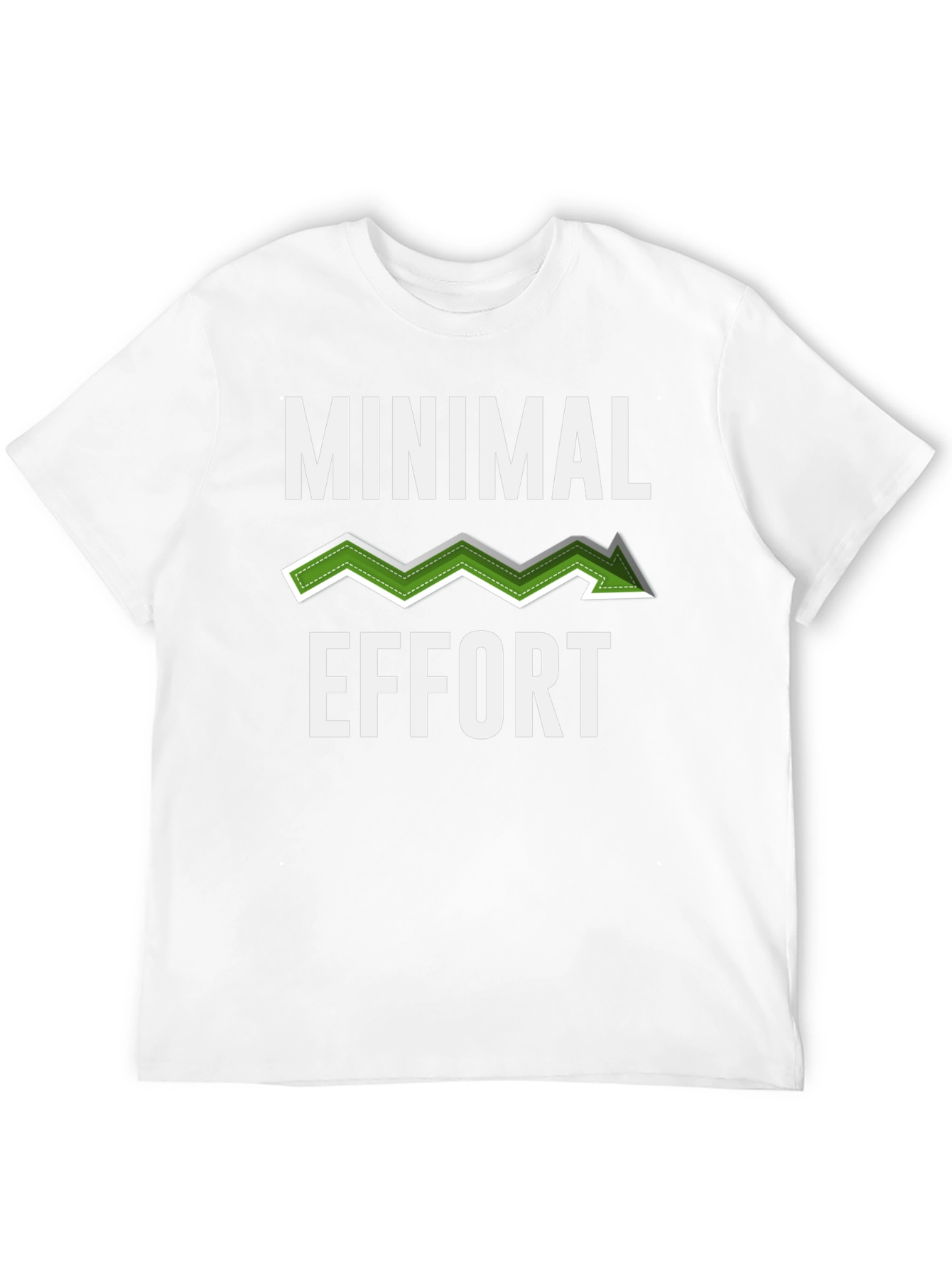 Minimal Effort Graphic Tee - Relaxed Style
