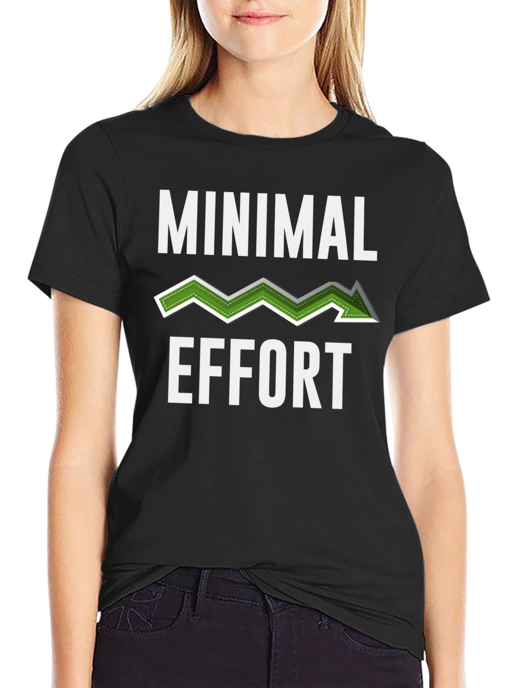 Minimal Effort Graphic Tee - Relaxed Style