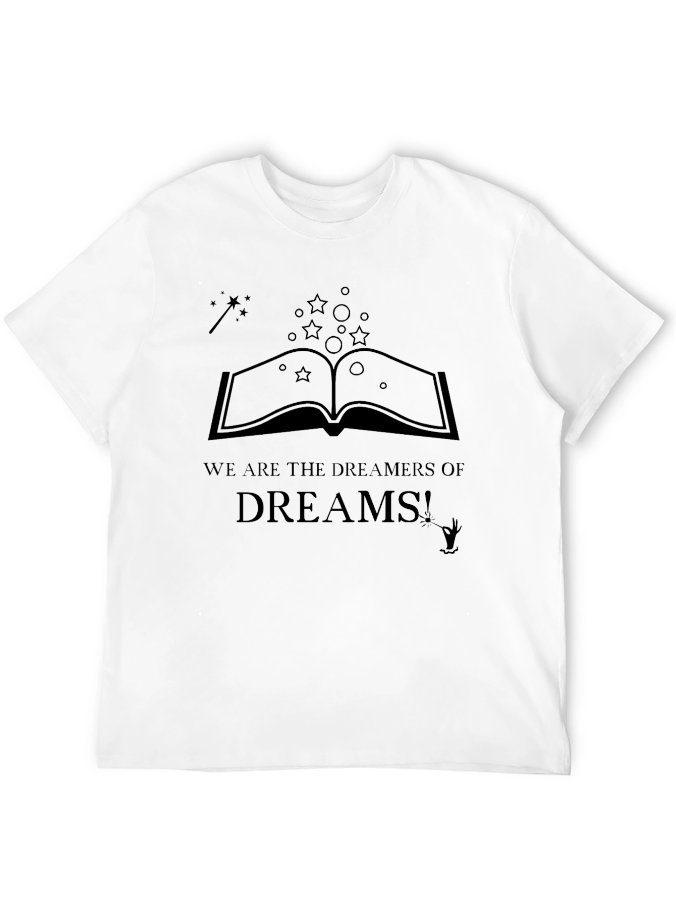 Dreamers of Dreams Graphic Tee - Black