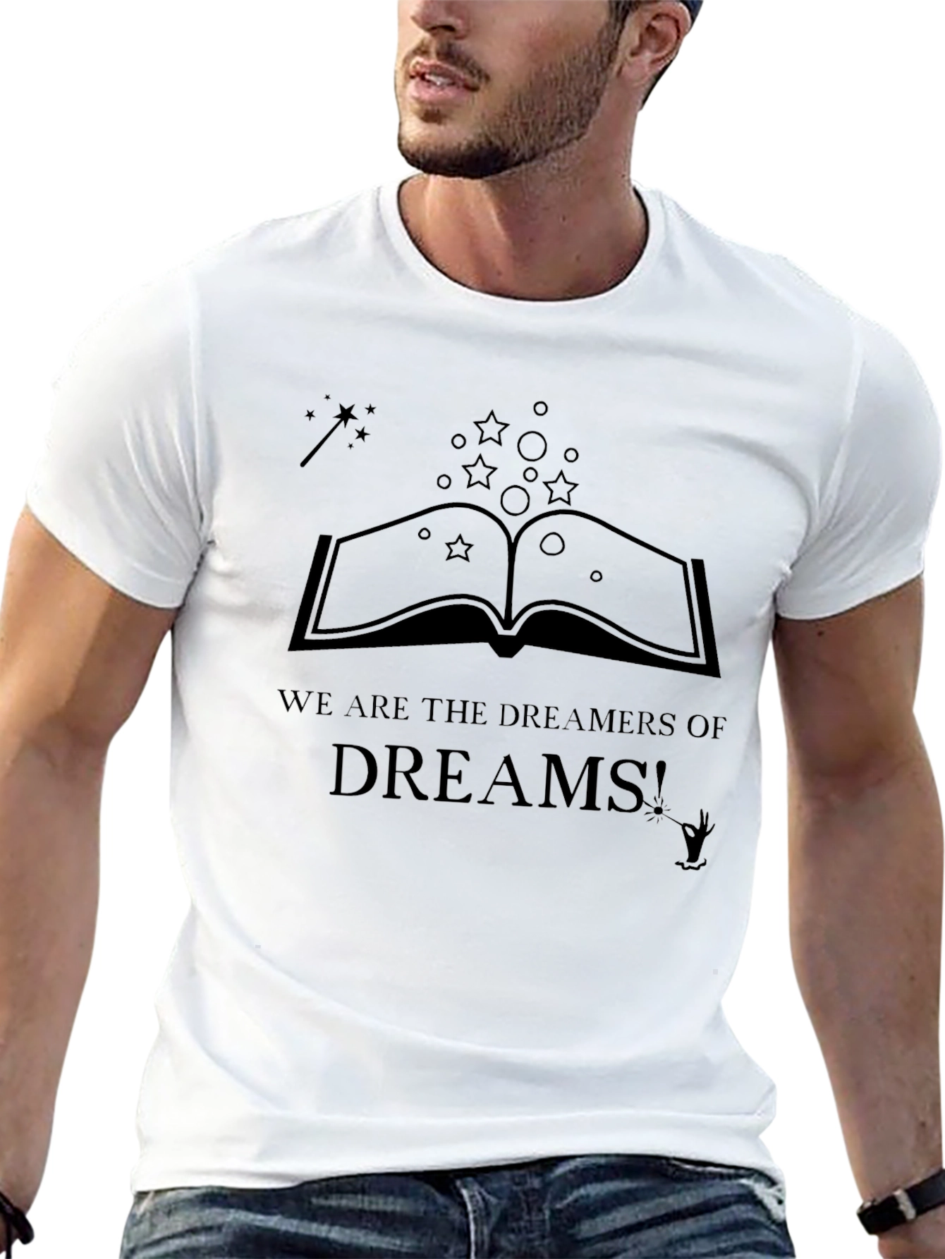 Dreamers of Dreams Graphic Tee - Black