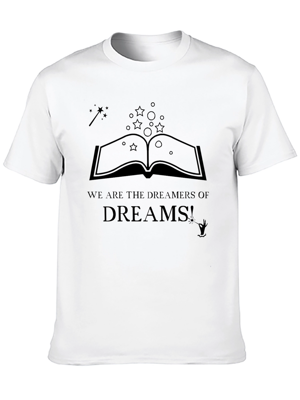 Dreamers of Dreams Graphic Tee - Black
