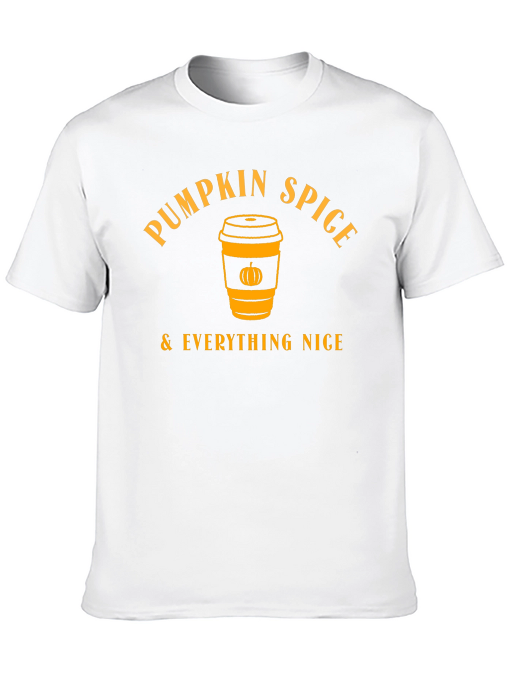 Pumpkin Spice & Everything Nice Black T-Shirt