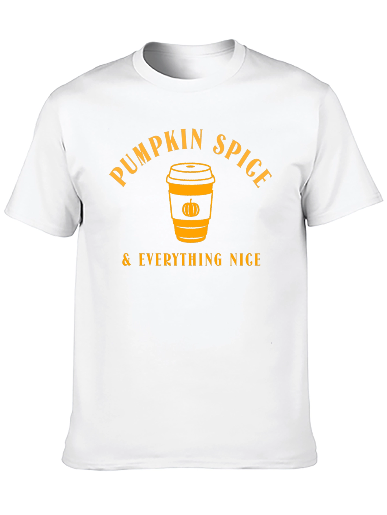 Pumpkin Spice & Everything Nice Black T-Shirt