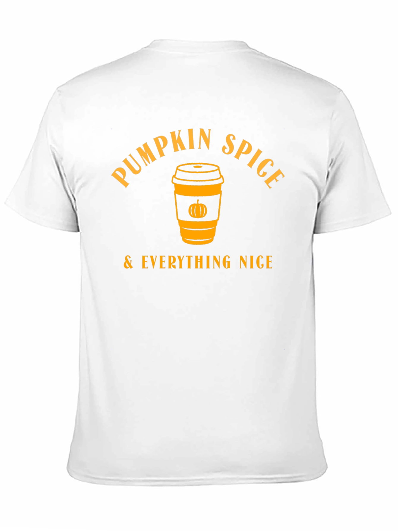 Pumpkin Spice & Everything Nice Black T-Shirt