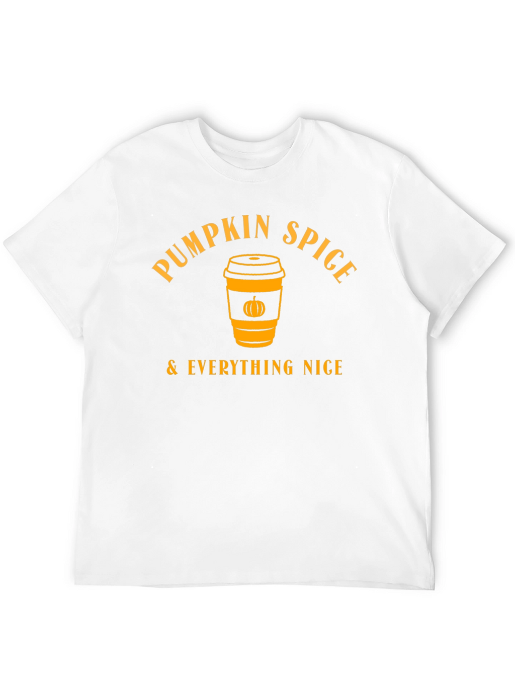 Pumpkin Spice & Everything Nice Black T-Shirt