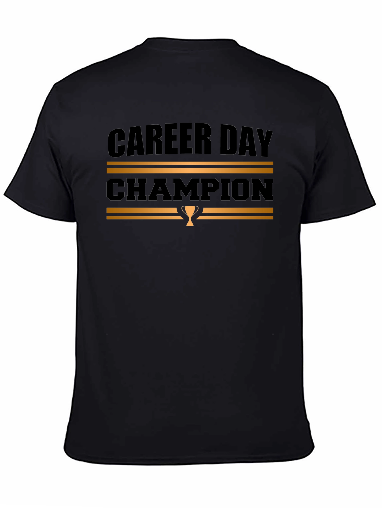 Career Day Champion Black T-Shirt