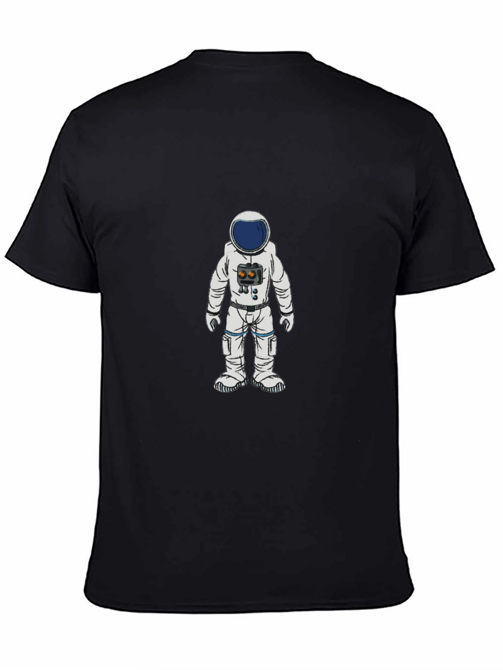 Astronaut Graphic T-Shirt - Classic Black Tee