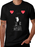 Coffee and Books Graphic Tee - Unisex Black T-Shirt