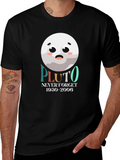 Pluto Never Forget T-Shirt Funny Planet Tee