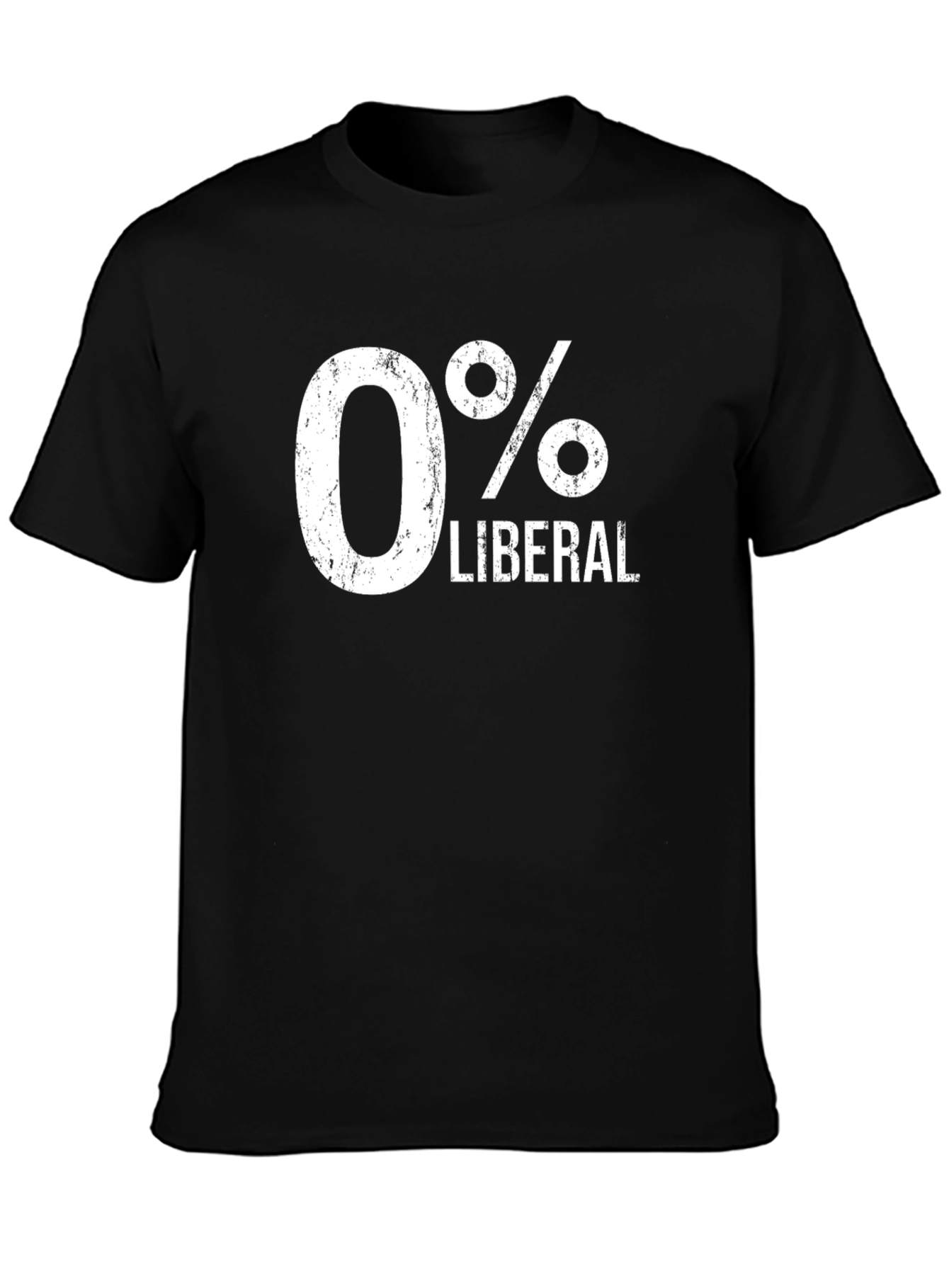0% Liberal Graphic T-Shirt