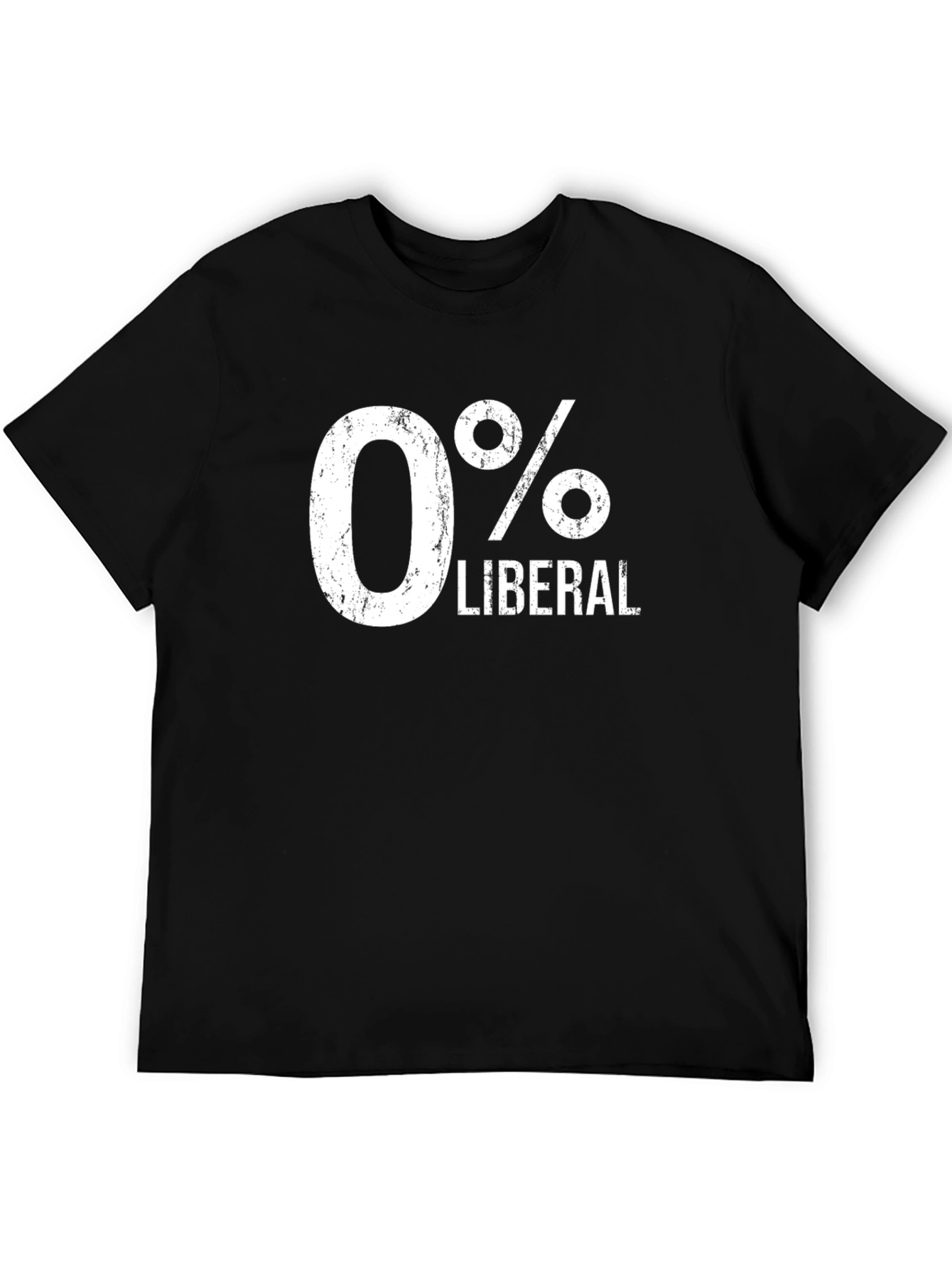 0% Liberal Graphic T-Shirt