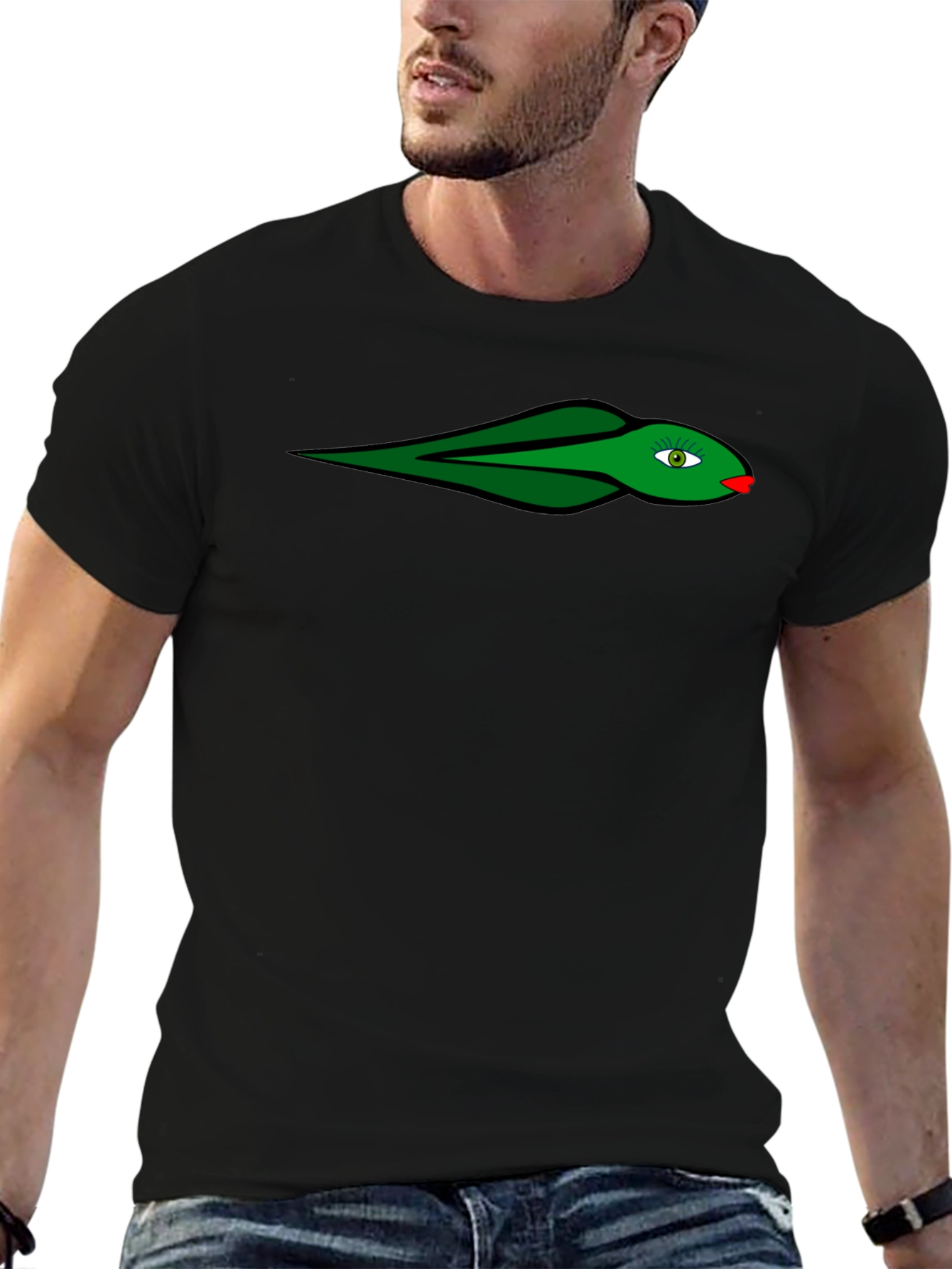 Funny Green Snake T-Shirt