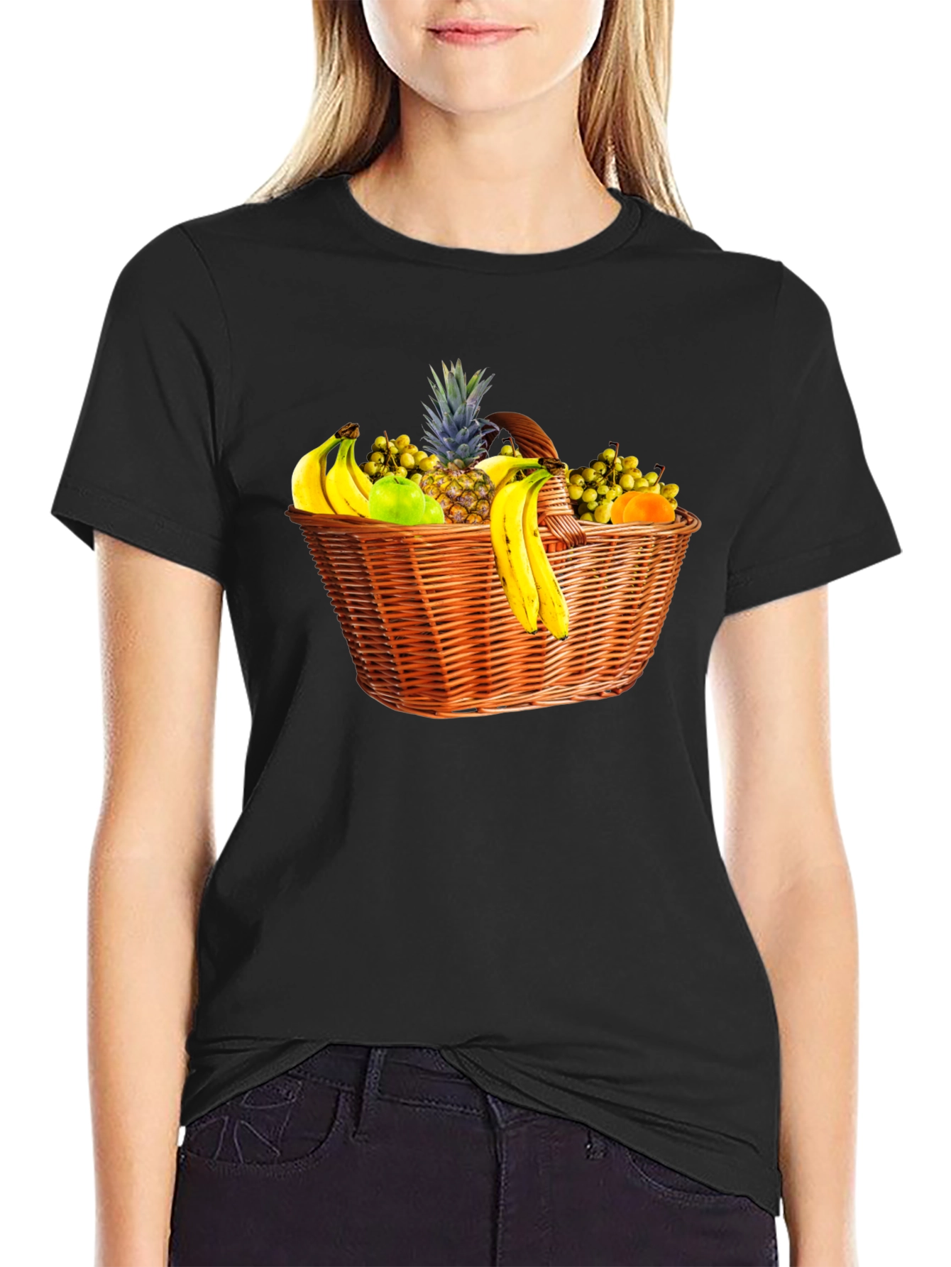 Fruit Basket Graphic T-Shirt