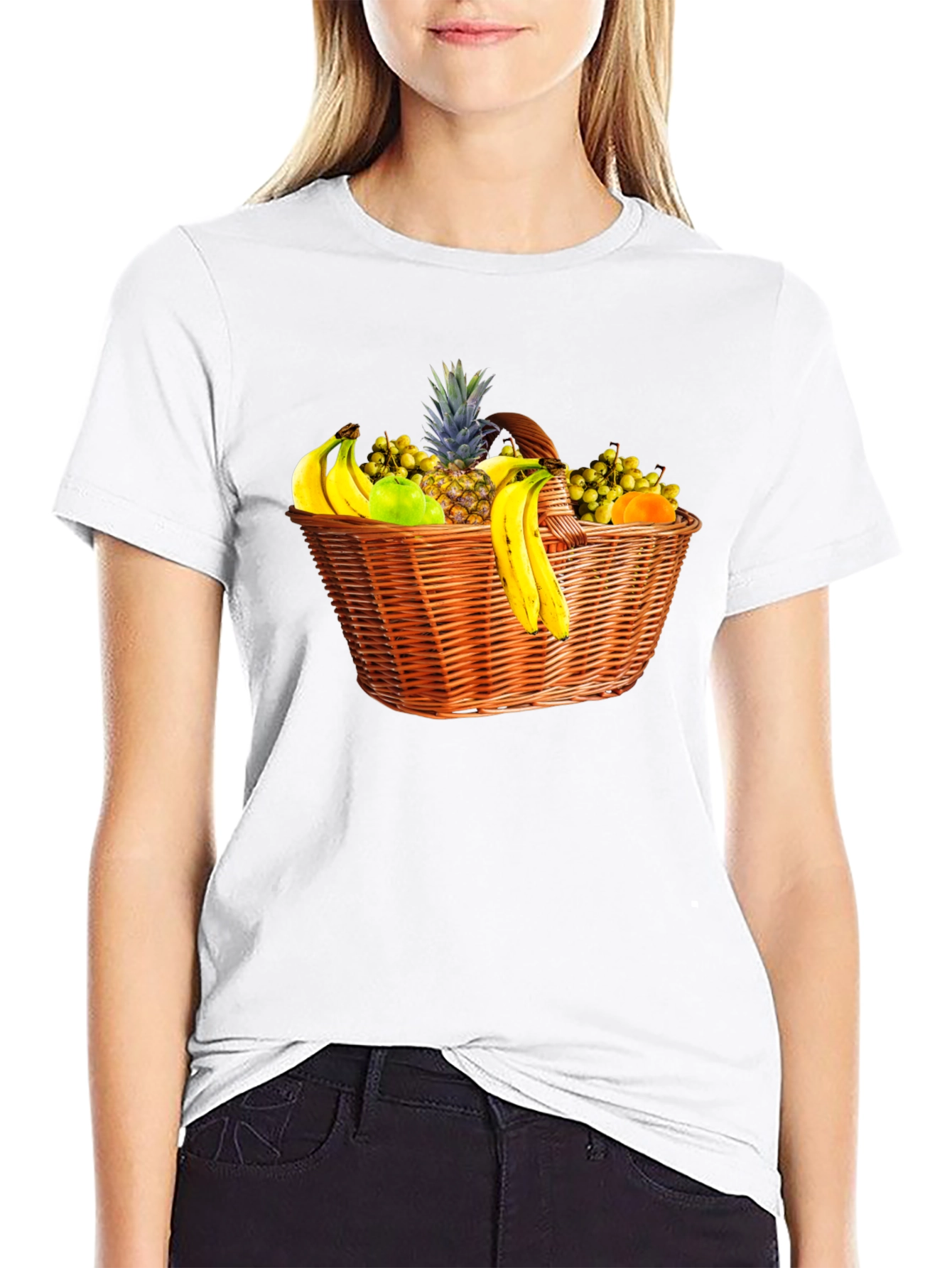 Fruit Basket Graphic T-Shirt