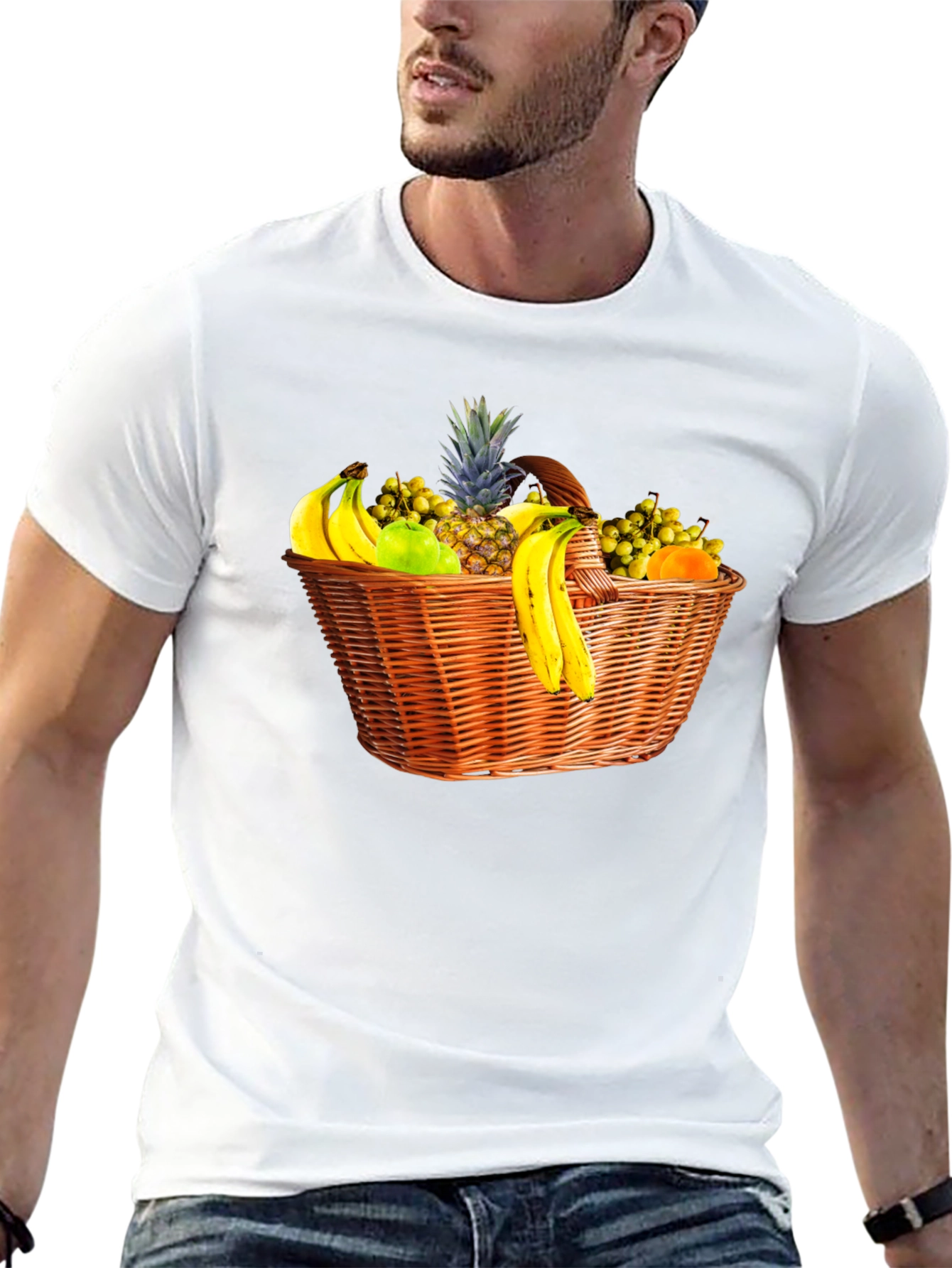 Fruit Basket Graphic T-Shirt