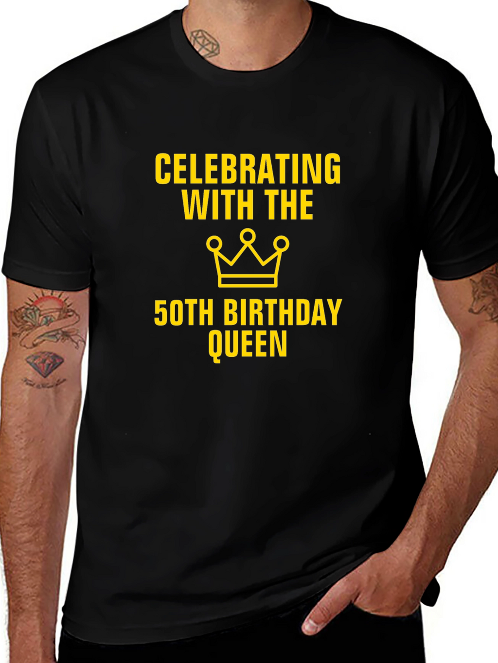 50th Birthday Queen Celebration T-Shirt