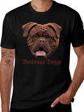 Bordeaux Dogge Graphic T-Shirt Dog Lover Tee