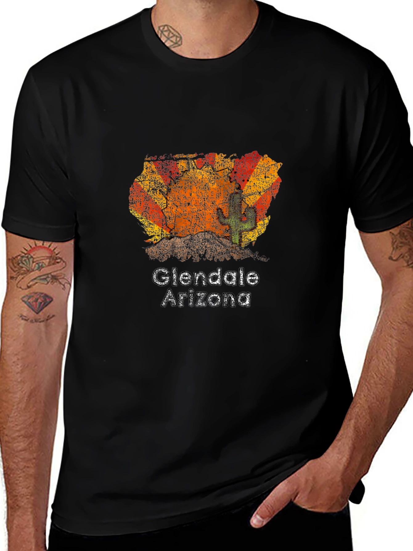 Glendale Arizona T-Shirt Vintage Design