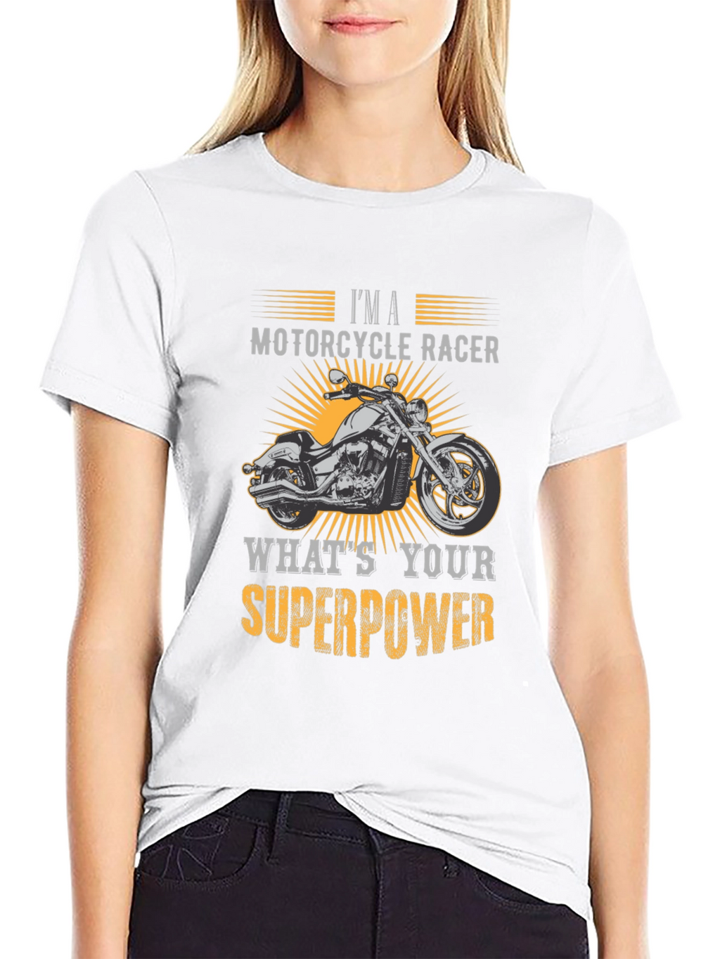 Motorcycle Racer Superpower T-Shirt