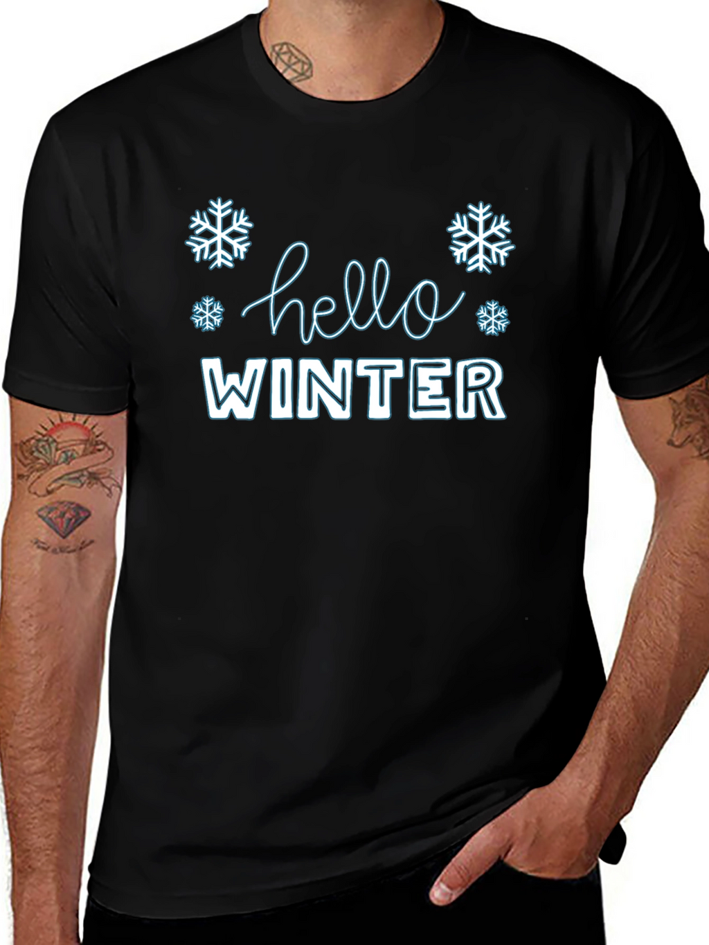 Hello Winter Graphic Tee