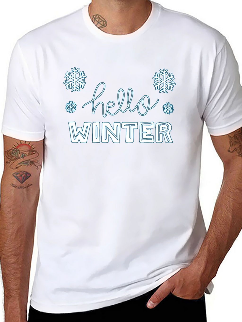 Hello Winter Graphic Tee