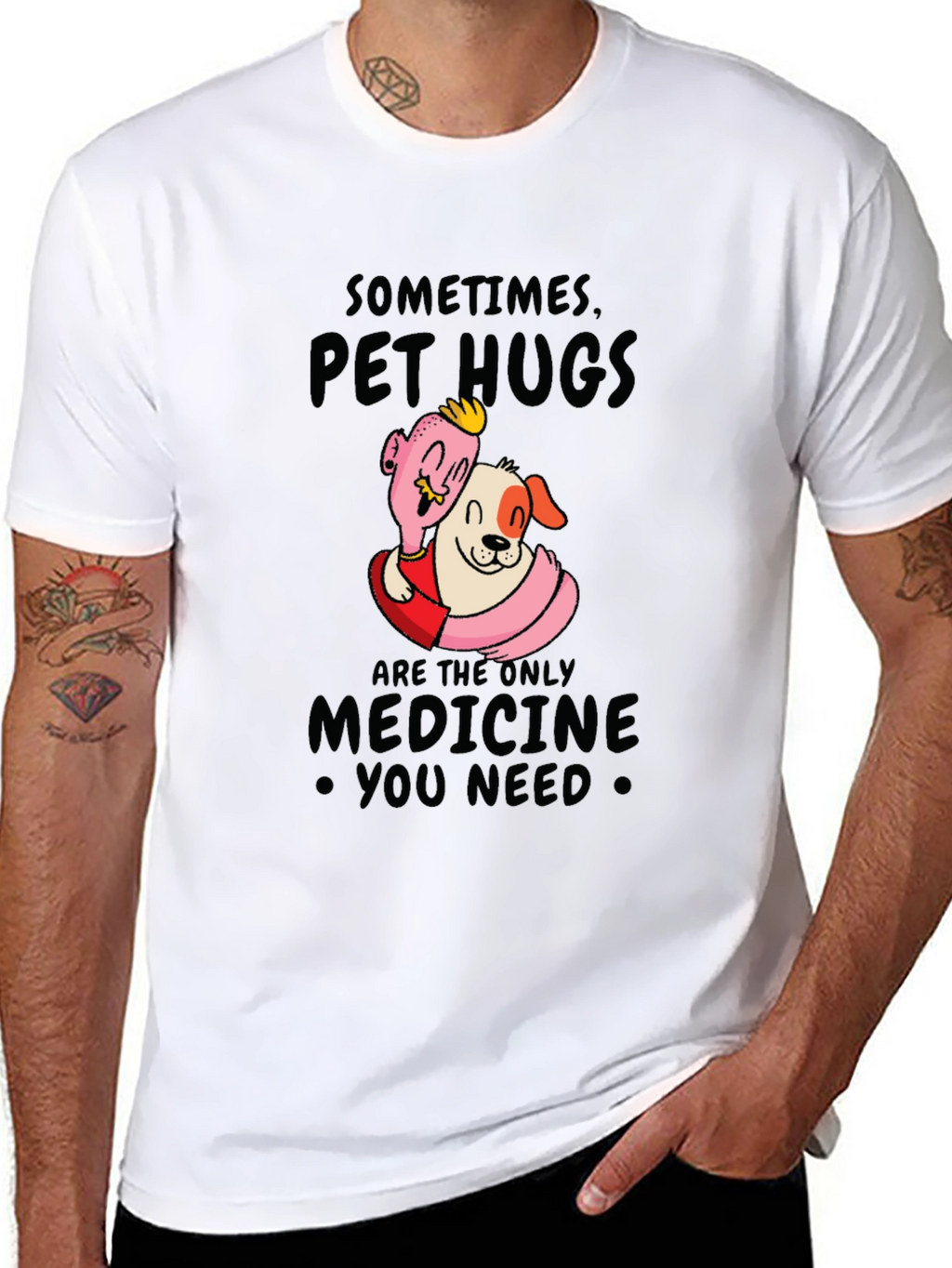 Pet Hugs Medicine T-Shirt