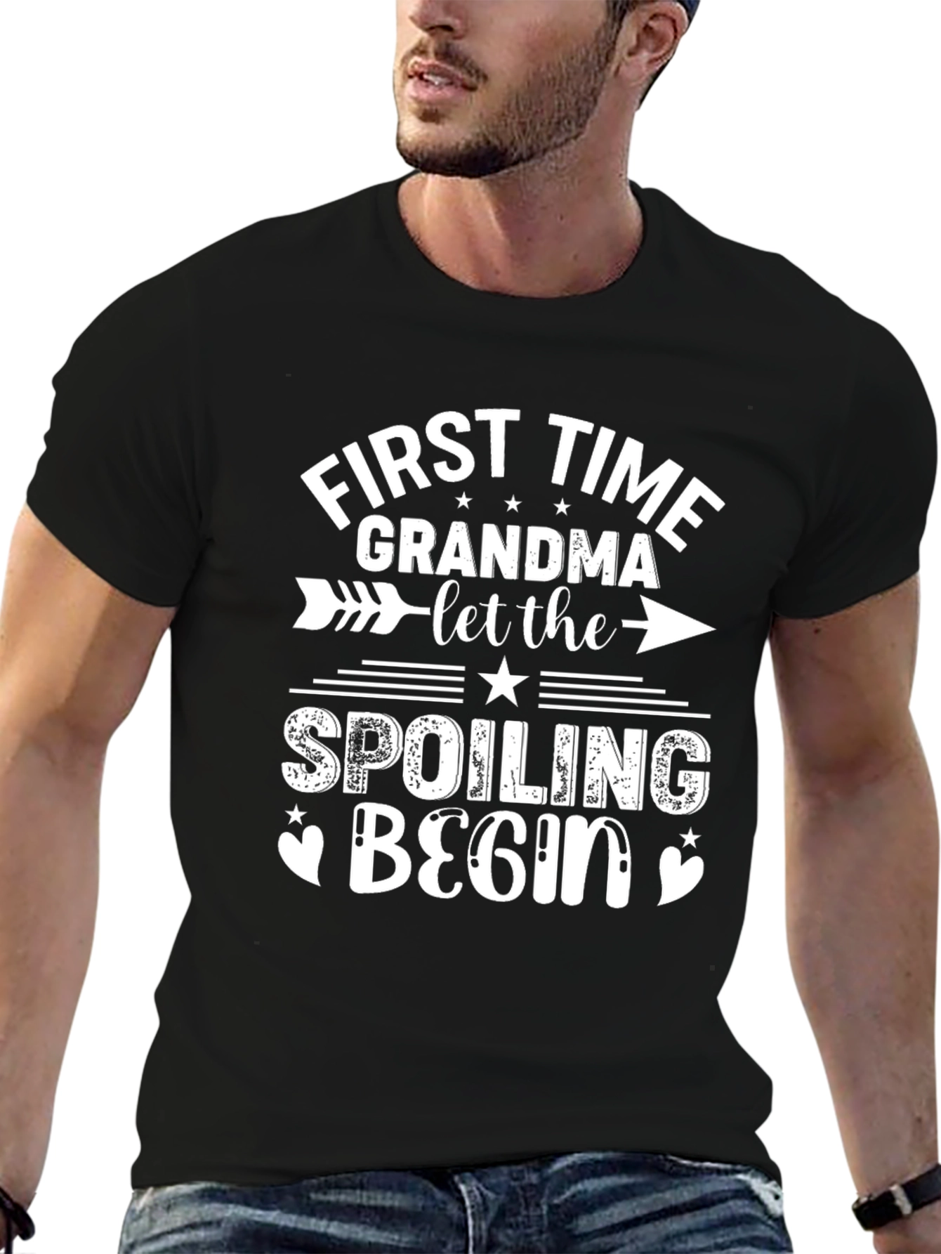 First Time Grandma T-Shirt - Let the Spoiling Begin!