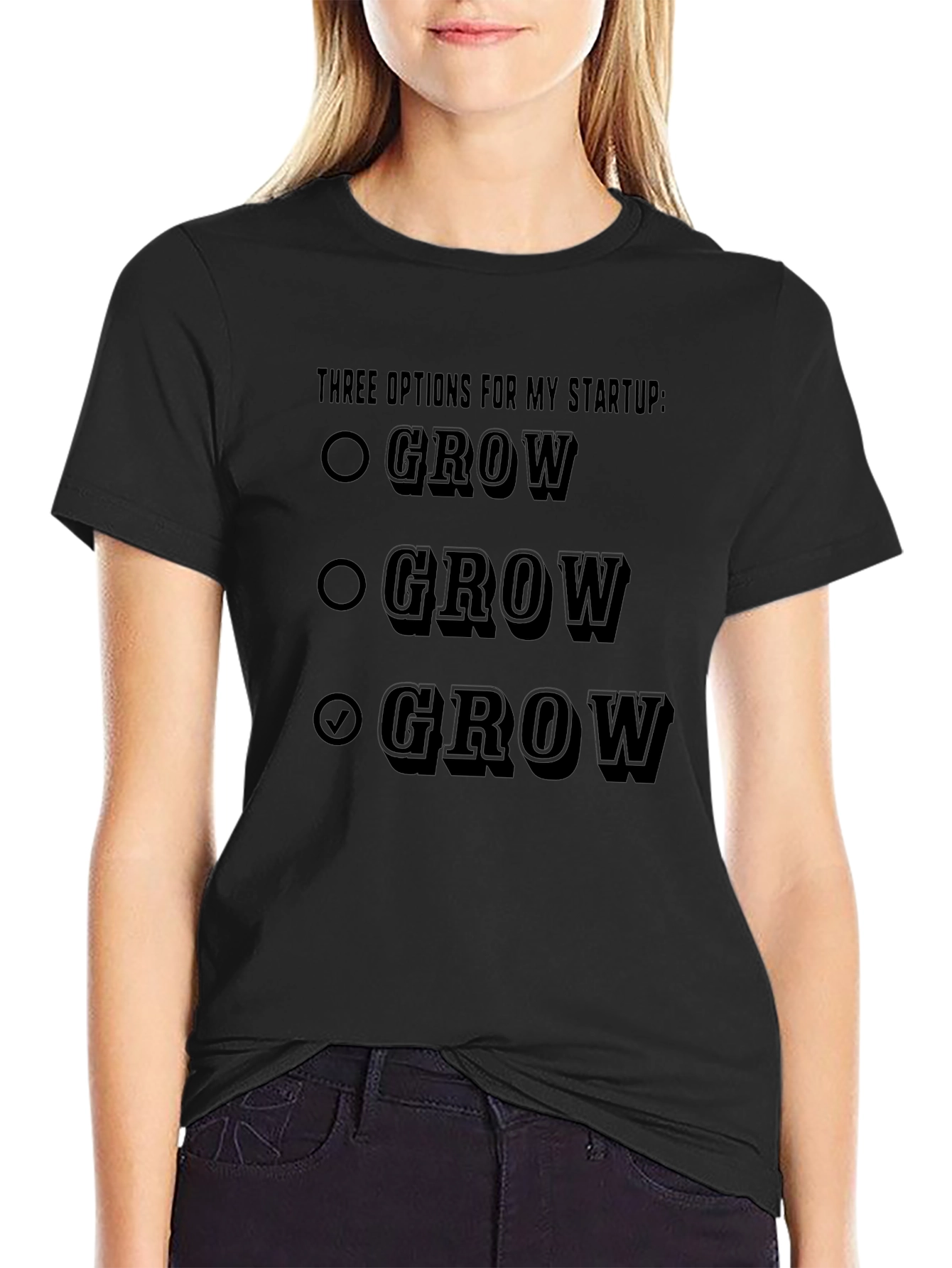 Grow Startup T-Shirt - Funny Entrepreneur Tee