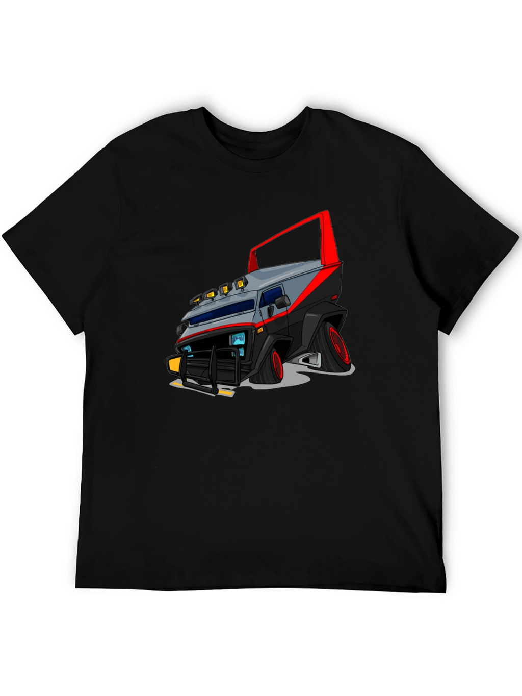 A-Team Van Graphic Black T-Shirt