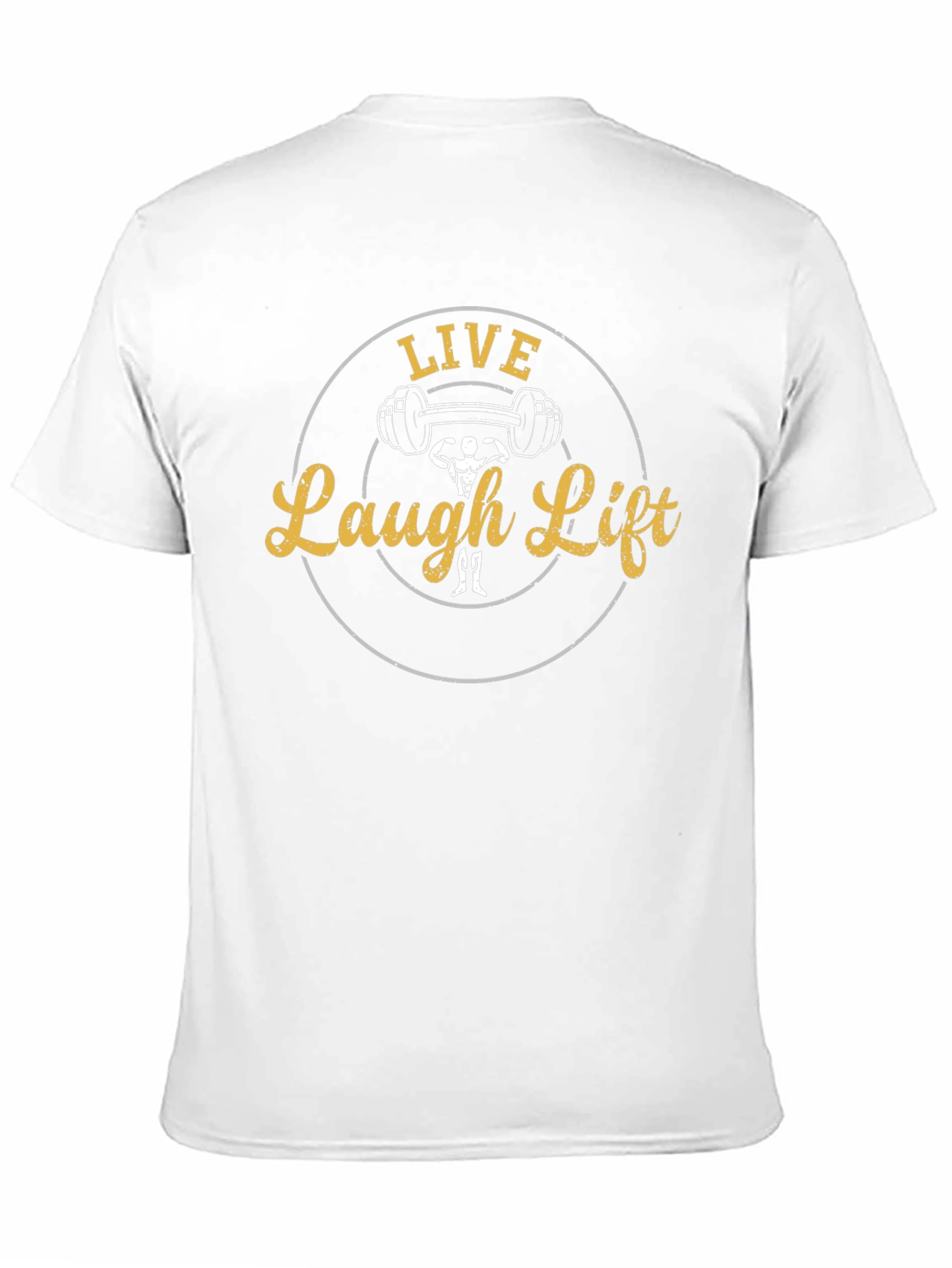 Live Laugh Lift Graphic Tee - Black