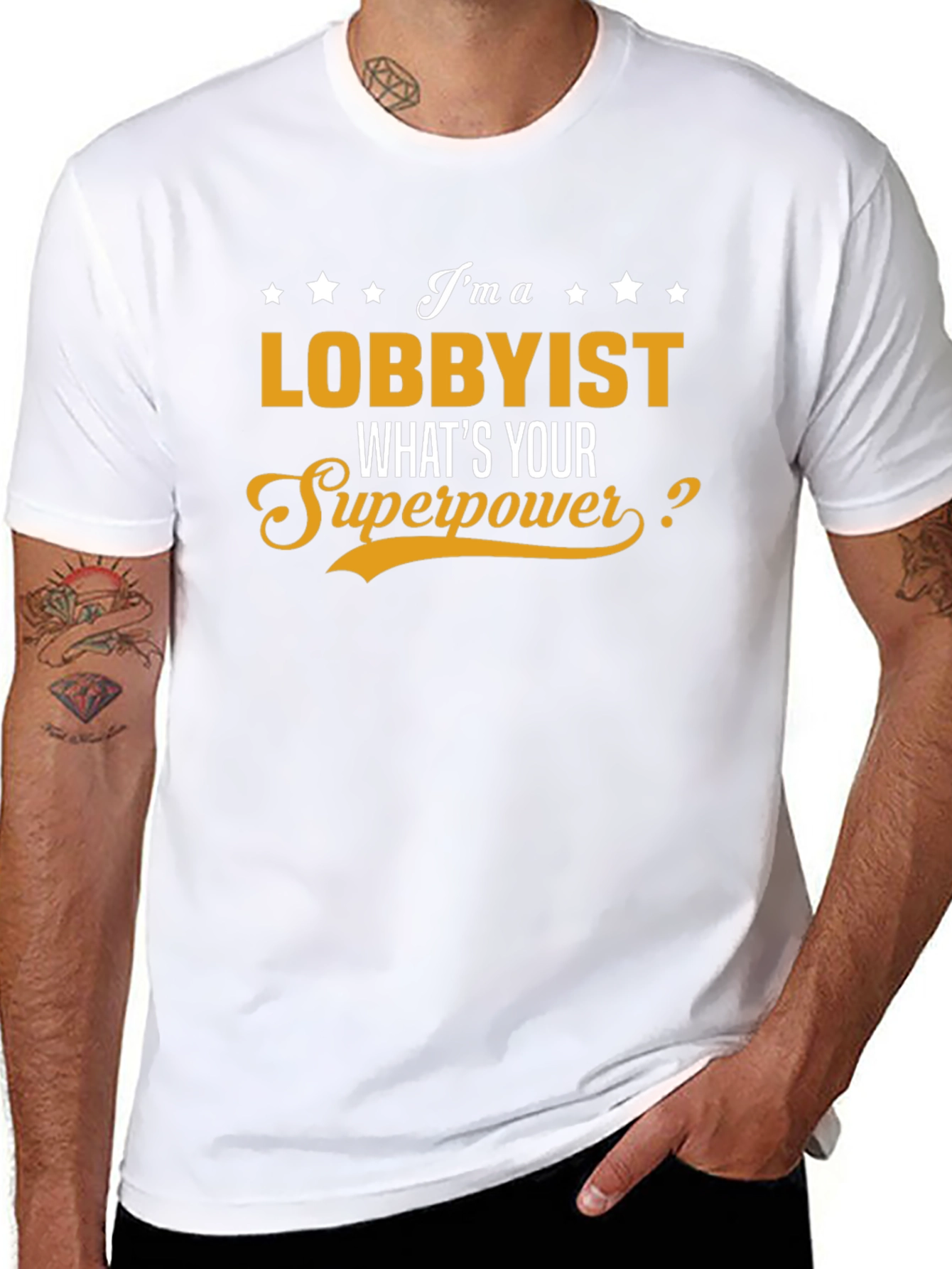 Lobbyist Superpower T-Shirt - Funny Job Pride Tee
