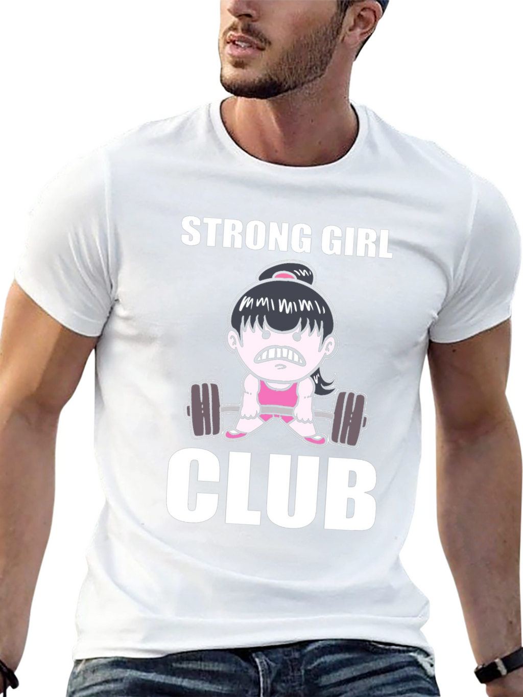 Strong Girl Club Black T-Shirt