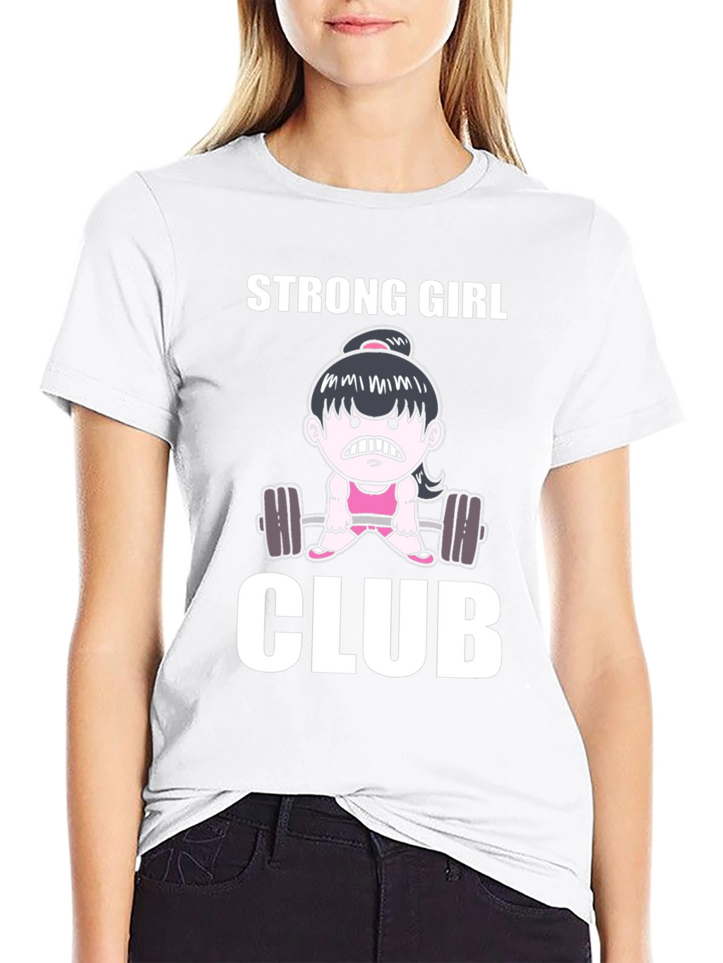 Strong Girl Club Black T-Shirt